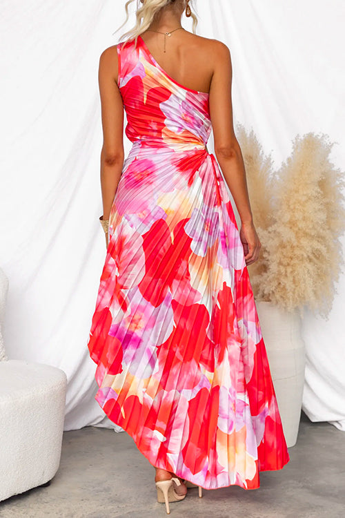 Yanira™ | Πλισέ Φόρεμα με Ακάλυπτο Ώμο