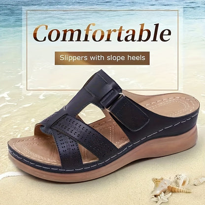 Angela - Casual Wedge Heeled Sandals