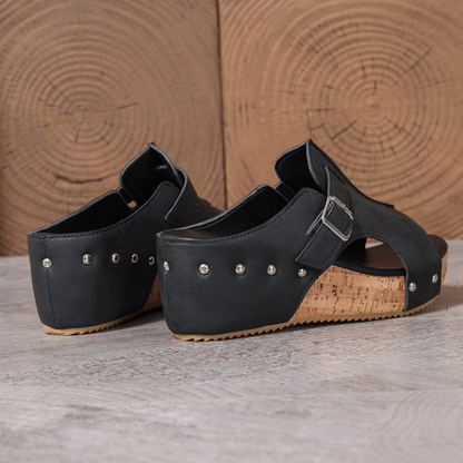 Carol - Comfort Wedge Sandals