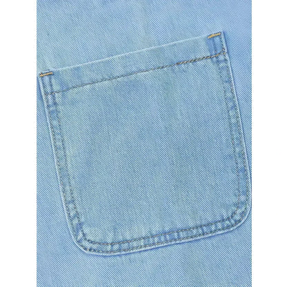 Σέιλορ™ | Χαλαρό Φόρεμα σε Denim-Look Ύφασμα