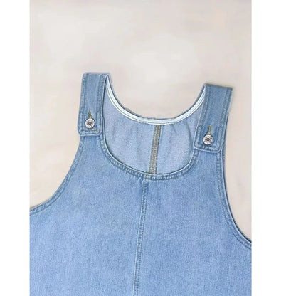 Σέιλορ™ | Χαλαρό Φόρεμα σε Denim-Look Ύφασμα