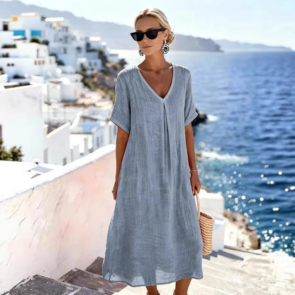 Carolina | Μακρύ Φαρδύ Φόρεμα