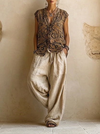 Τζούλια™ | Σύνολο Boho με Λεπτές Στρώσεις