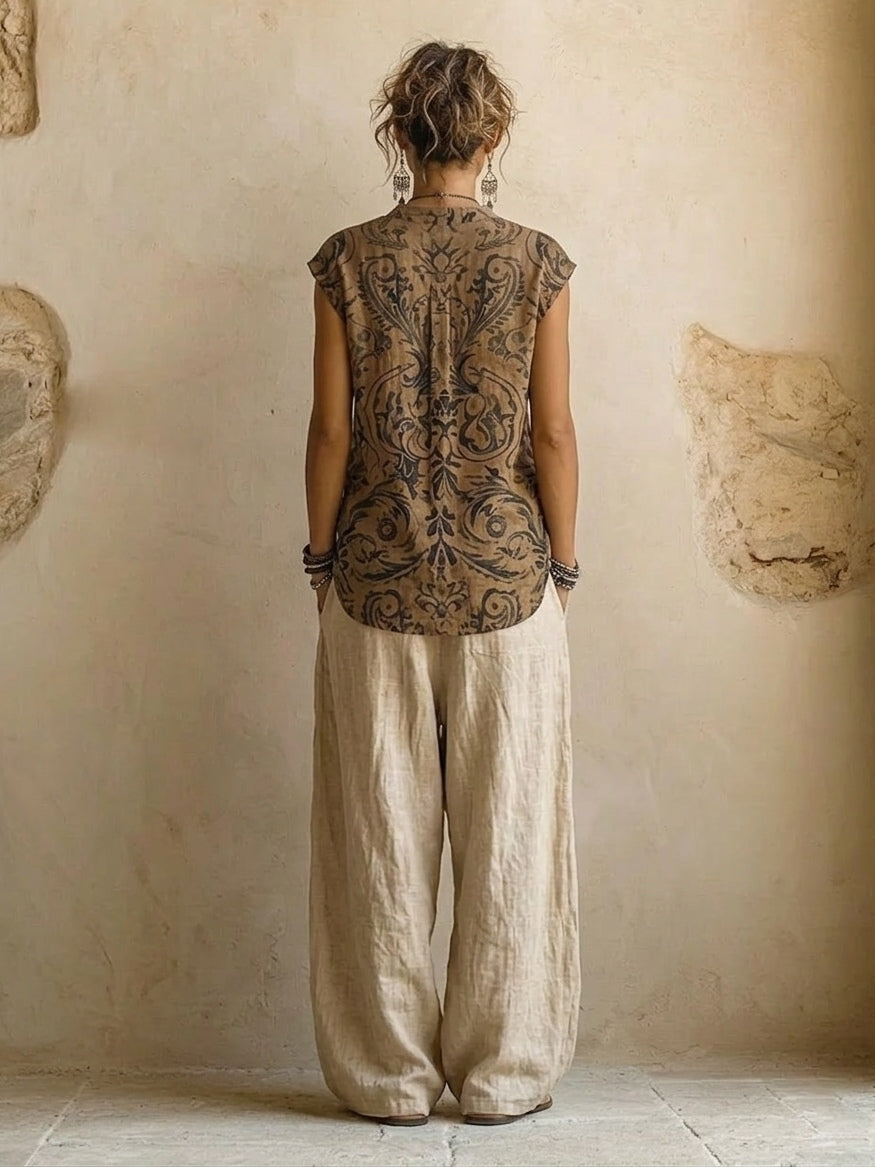 Τζούλια™ | Σύνολο Boho με Λεπτές Στρώσεις