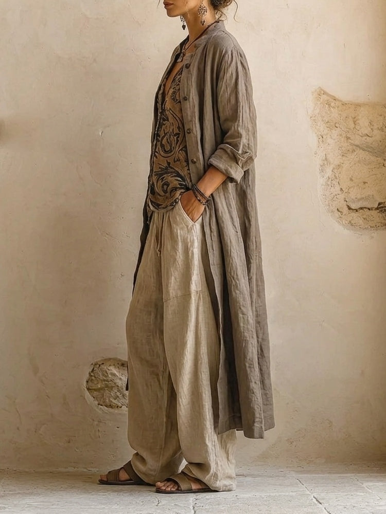 Τζούλια™ | Σύνολο Boho με Λεπτές Στρώσεις