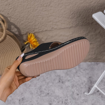 Muriel - Fashionable Comfort Wedge Sandals