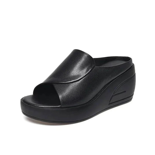Στέλλα™ | Ορθοπεδικά Σανδάλια Slip-on με Πλατφόρμα