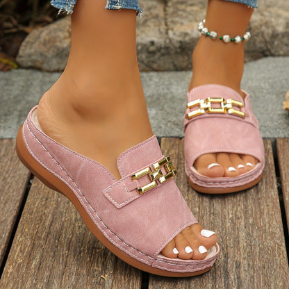Ava – Comfort Chic Slide Sandals