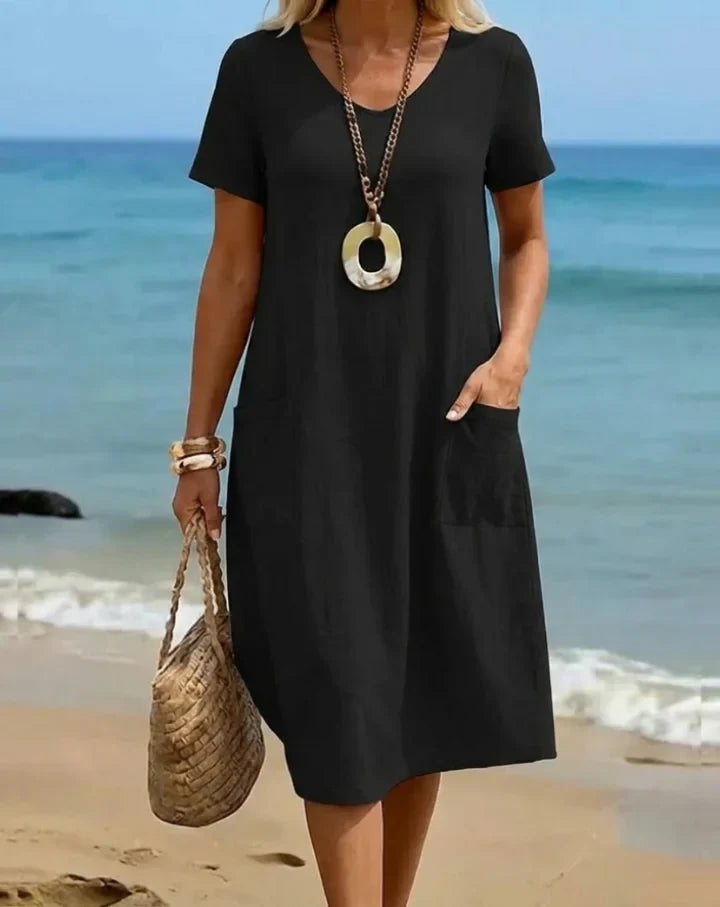 Marisa™ | Ρέον Φόρεμα Ανεπίσημου Στυλ